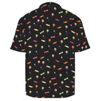 Candy Men's Crinkle Hawaiian Shirt