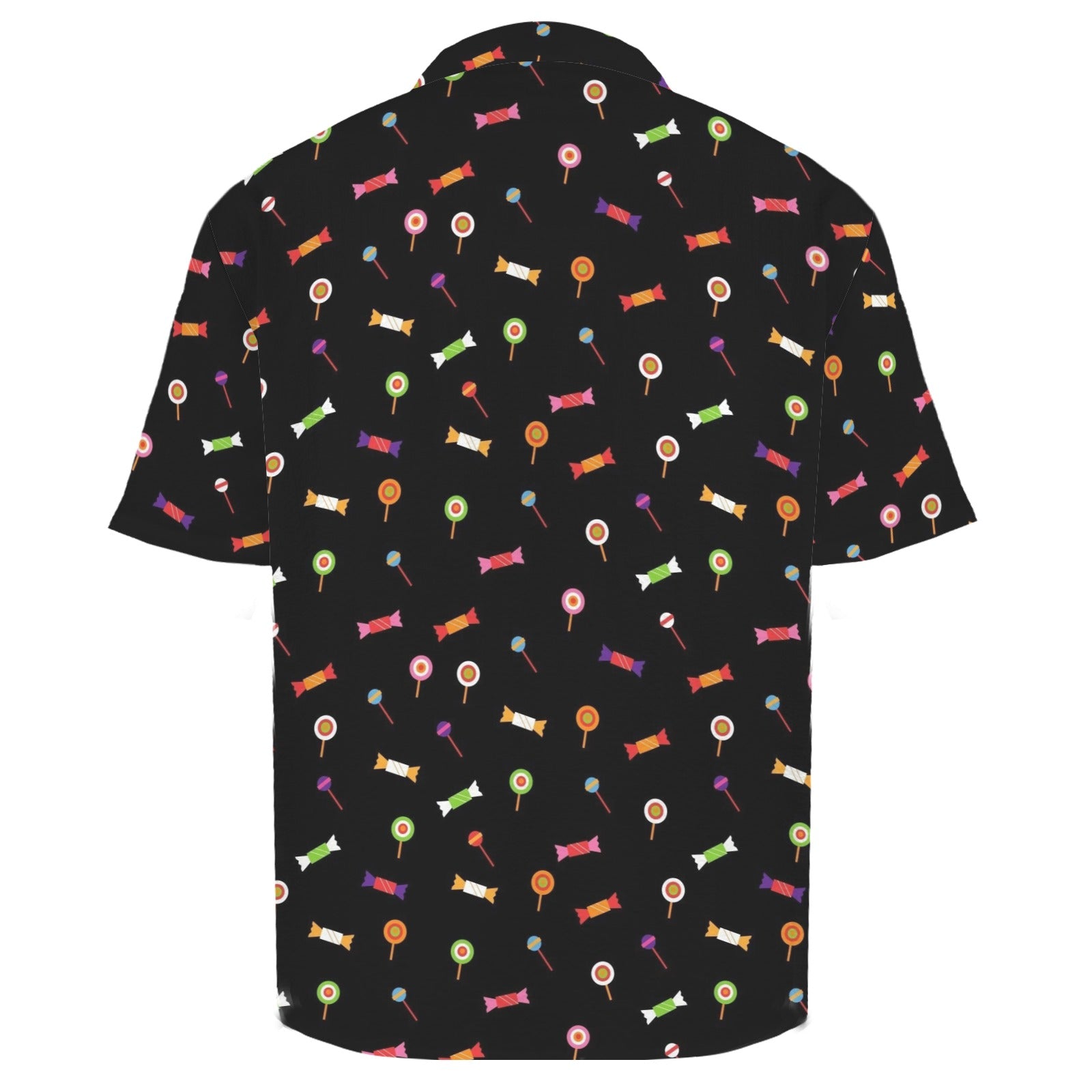 Candy Men's Crinkle Hawaiian Shirt