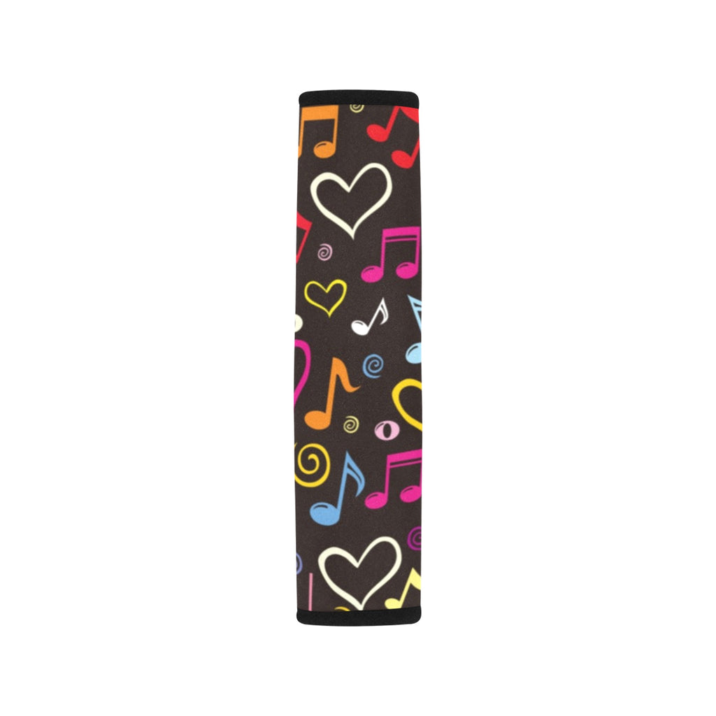 Musical Notes Car Seat Belt Cover 7''x10'' (Pack of 2) Car Seat Belt Cover 7x10 (Pack of 2) Music Printed Offshore