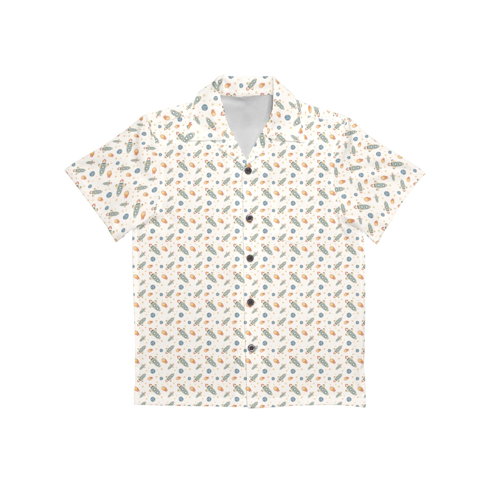 Rockets Junior Kids Hawaiian Shirt