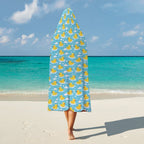 Rubber Ducks Kids Hooded Blanket 100cm x 130cm