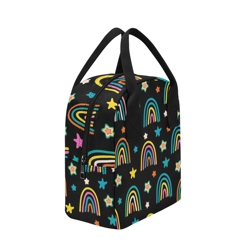 Rainbows - Zipper Lunch Bag Zipper Lunch Bag Printed Offshore
