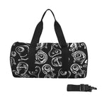 Monsters In Black And White Duffle Bag one size Duffle Bag Printed Offshore