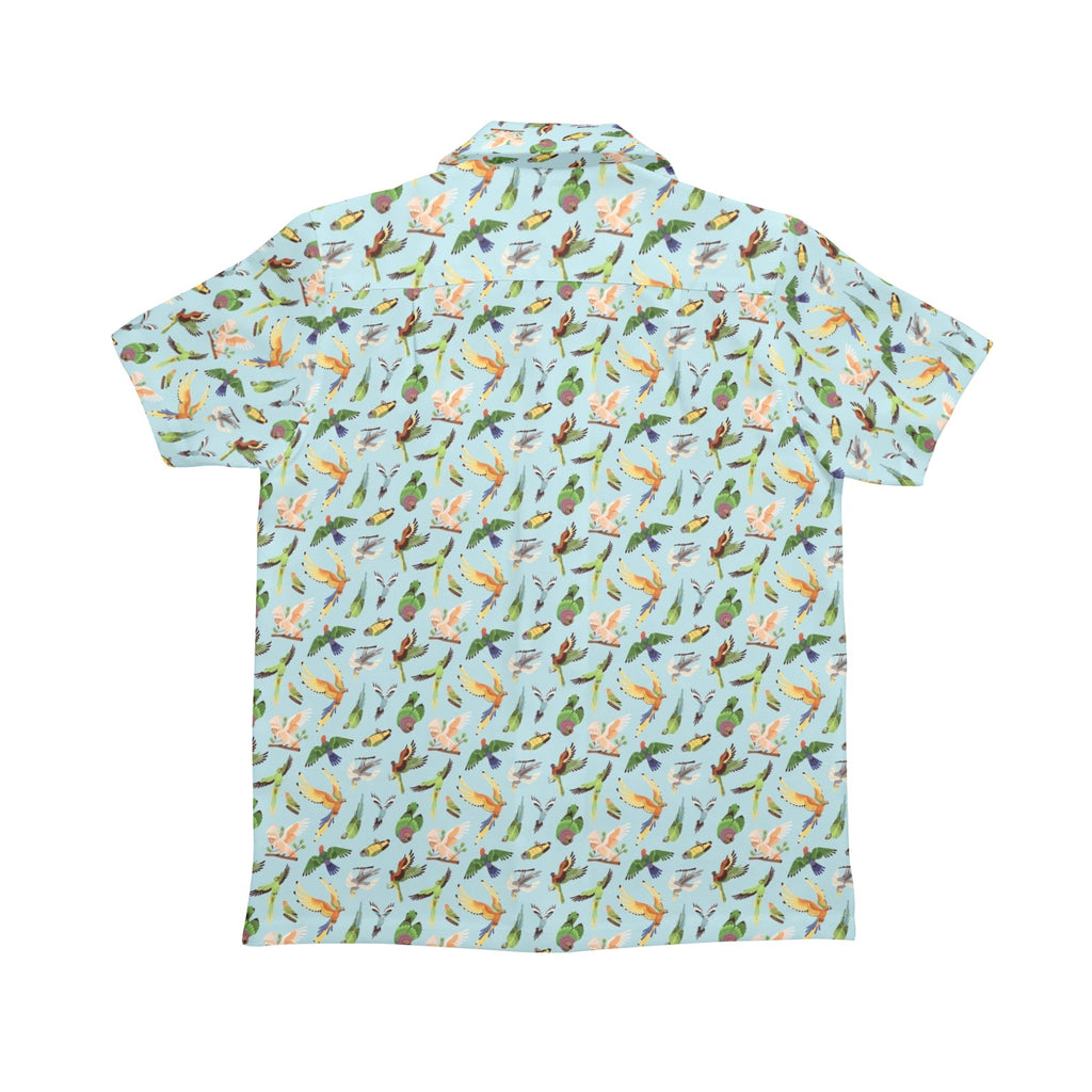 Parrots Senior Kids Hawaiian Shirt