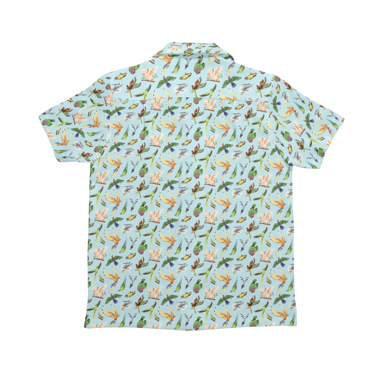 Parrots Senior Kids Hawaiian Shirt