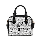 Black And White Dogs - Shoulder Handbag (Model 1634) Shoulder Handbags (1634)