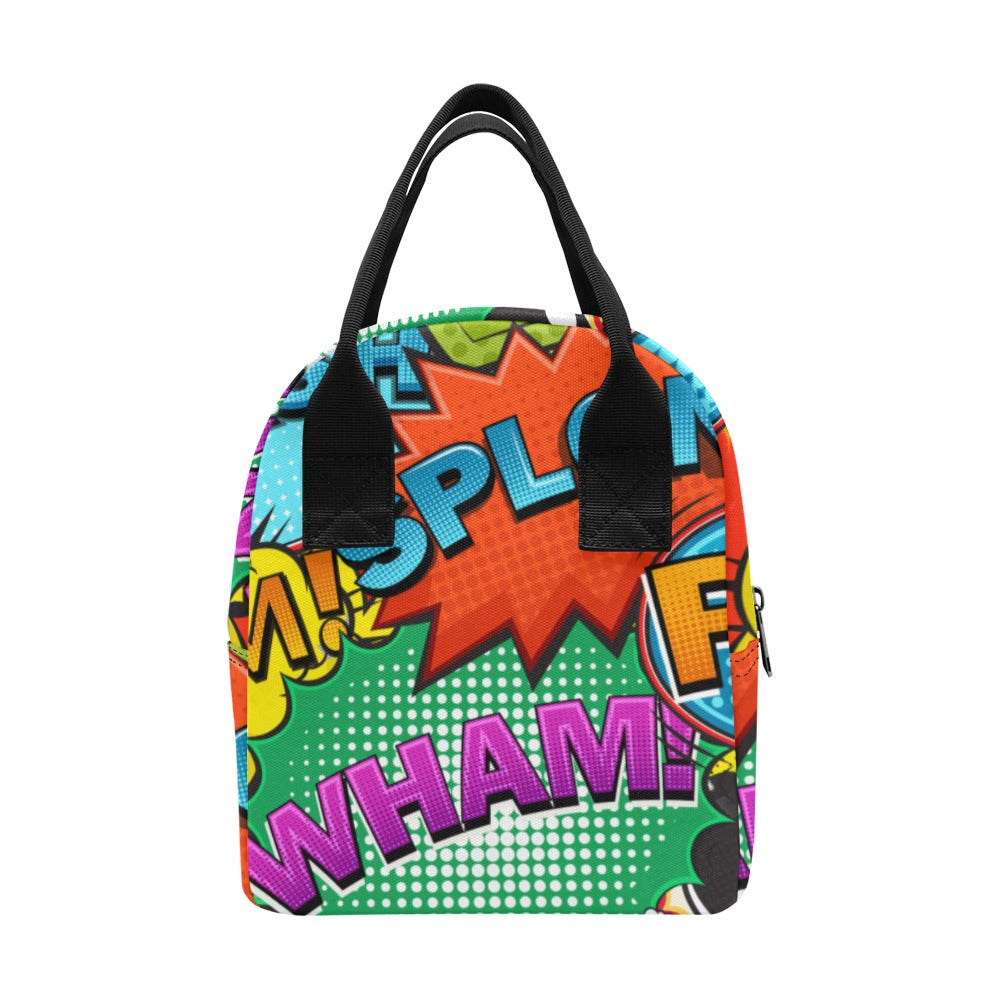 Comic Book 2 -Zipper Lunch Bag Zipper Lunch Bag Printed Offshore