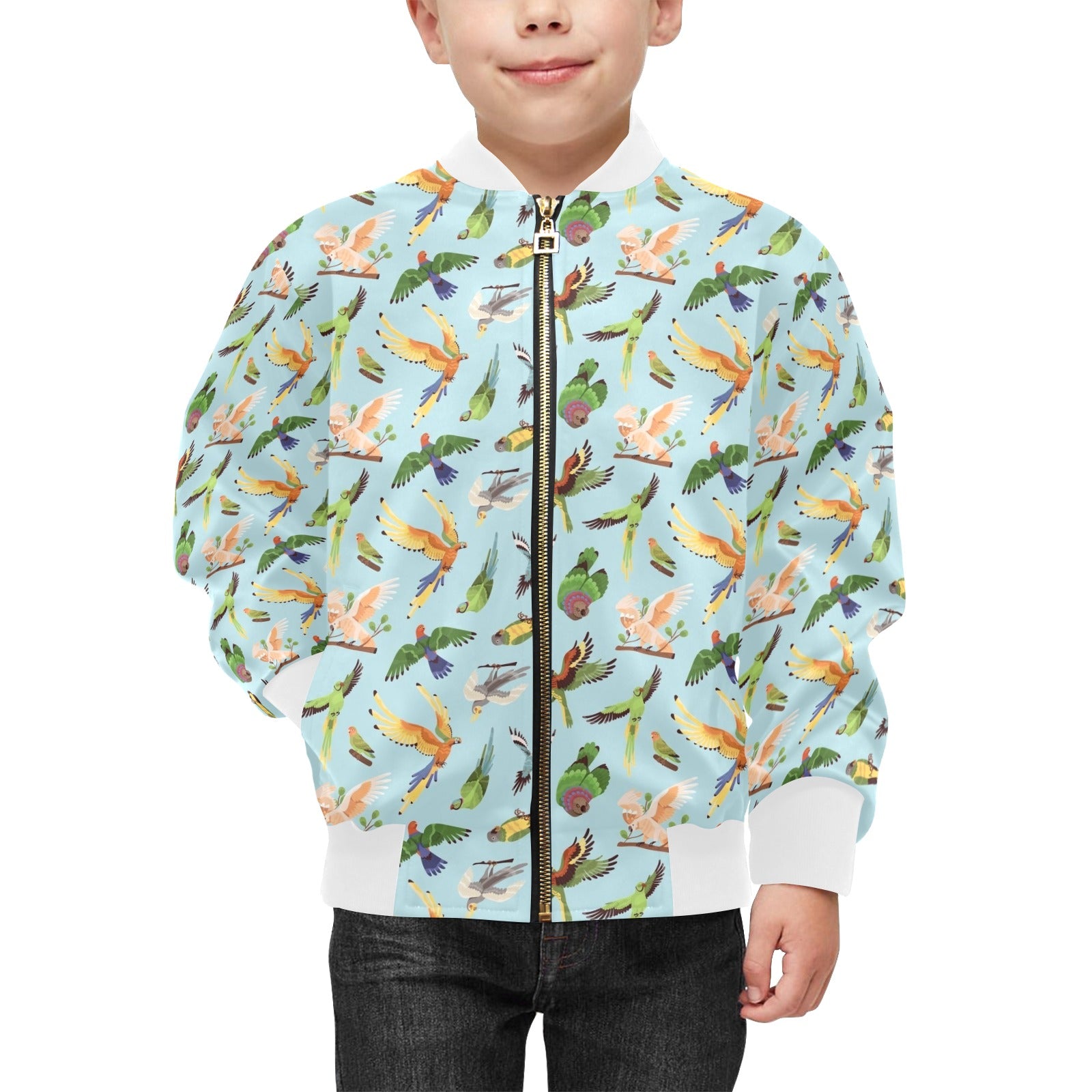 Parrots Kids Bomber Jacket