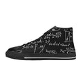 Equations Men's High Top Canvas Shoes US14 Men's Classic High Top Canvas Shoes Printed Offshore