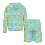 Rubber Ducks Men's Lightweight Sun Hoodie & Shorts Set