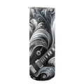 Guitar Black Swirl 20oz Tall Skinny Tumbler with Lid and Straw One Size 20oz Tall Skinny Tumbler with Lid and Straw Printed Offshore