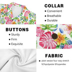Bright Painted Tropical Men's Hawaiian Shirt