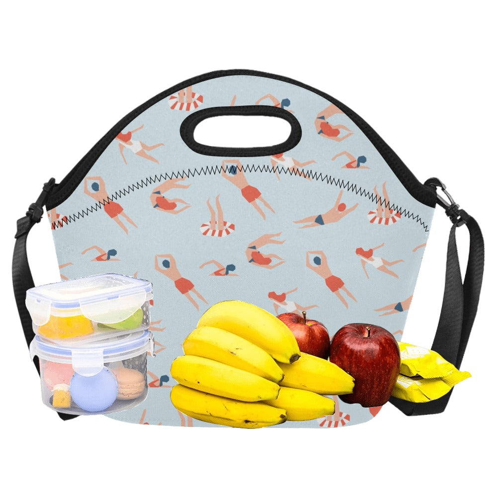 Summer Swim - Neoprene Lunch Bag Neoprene Lunch Bag Printed Offshore
