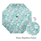 Comic Book Speech Bubbles - Semi-Automatic Foldable Umbrella (Model U12) Semi-Automatic Foldable Umbrella (U12)