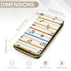 Music Lines - PU Leather Wallet