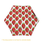 Strawberry Characters Kids Safe Round Corner Umbrella Kids Safe Round Corner Umbrella Food Printed Offshore