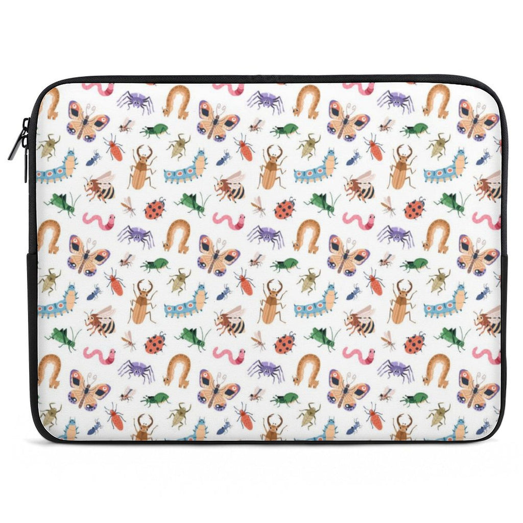 Cute Little Bugs Laptop Sleeve (Multiple Sizes) black Laptop Sleeve animal Printed Offshore