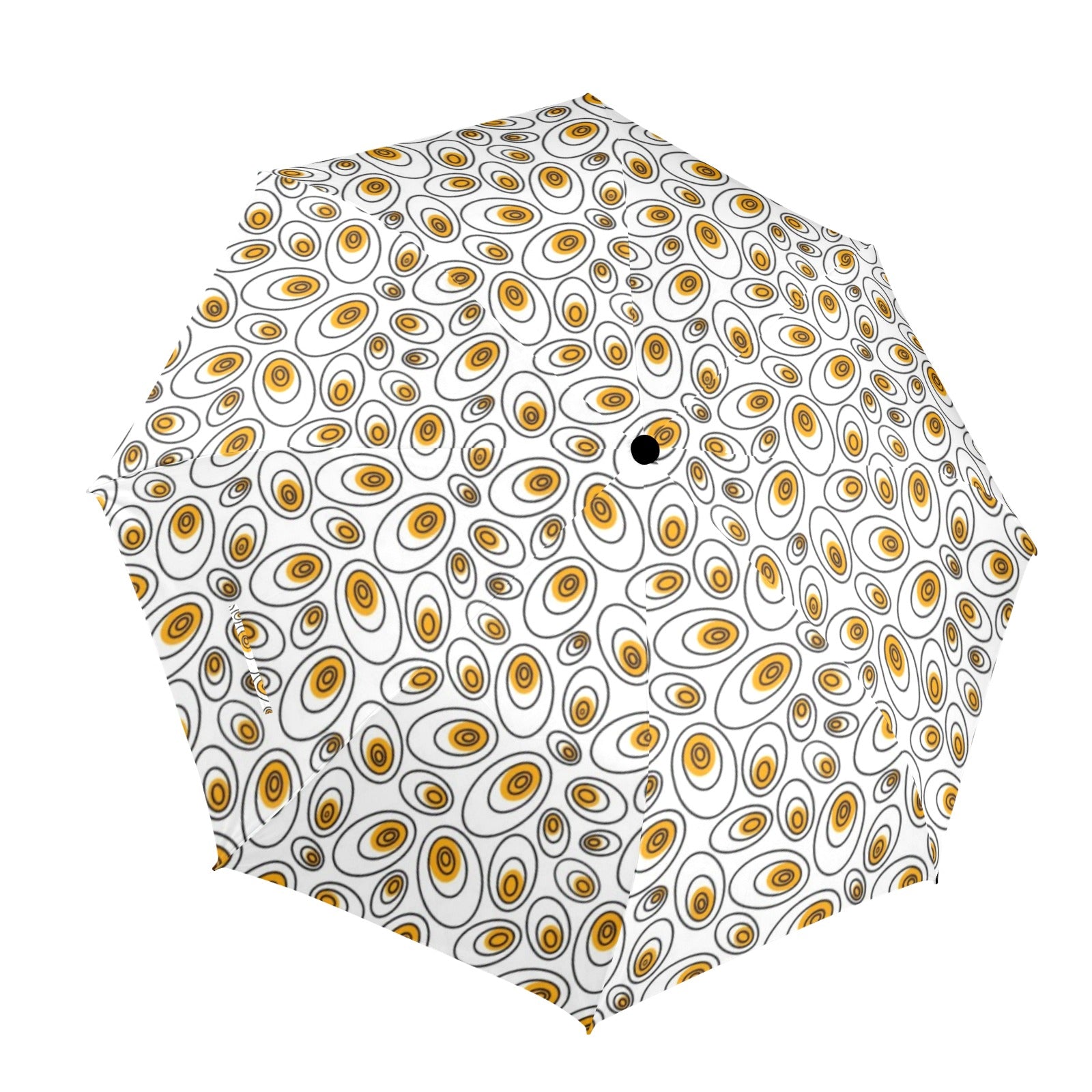 Eggs Abstract - Semi-Automatic Foldable Umbrella (Model U12) One Size Semi-Automatic Foldable Umbrella (U12)