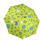 Go Green - Semi-Automatic Foldable Umbrella (Model U12) One Size Semi-Automatic Foldable Umbrella (U12)
