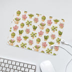 Cactus Pots And Plants Leather Mouse Pad Leather Mouse Pad Plants Printed Offshore
