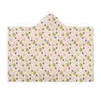 Avocado Love Kids Hooded Blanket 100cm x 130cm Kids Hooded Blanket Food Printed Offshore