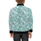 Comic Book Speech Bubbles Kids Bomber Jacket Kids Bomber Jacket comic Printed Offshore