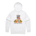 Travel Is Always A Good Idea - Mens Hoodie White Mens Hoodie Printed In Australia