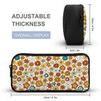 70's Style Floral Backpack, Lunch Bag & Pencil Case Set