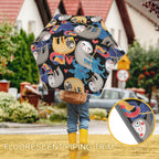Sloths Kids Safe Round Corner Umbrella Kids Safe Round Corner Umbrella animal Printed Offshore