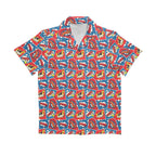 Comic Book Pop Senior Kids Hawaiian Shirt Senior Kids Hawaiian Shirt 8-15 comic Printed Offshore