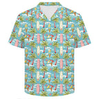 Summer Surf Men's Crinkle Hawaiian Shirt