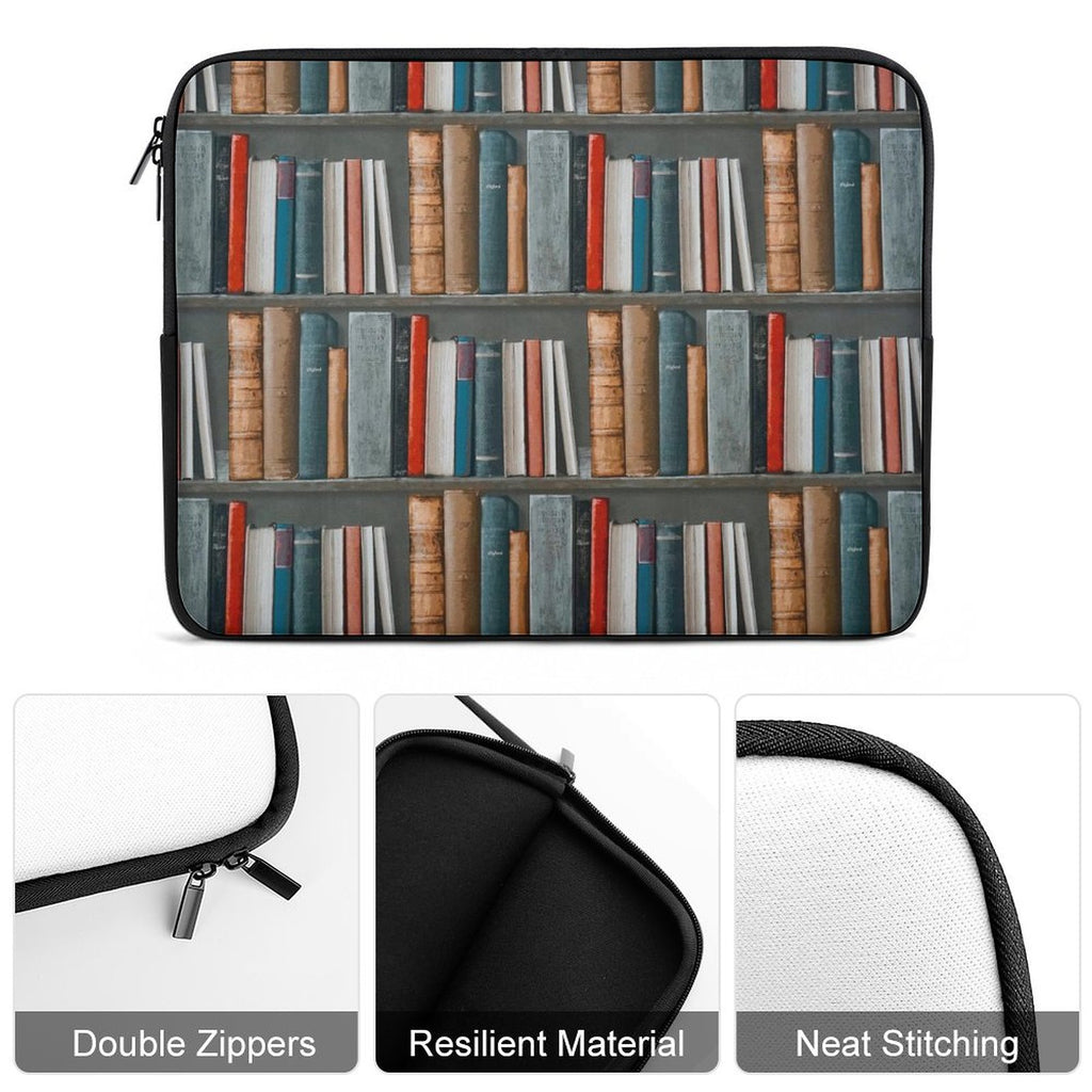 Books Laptop Sleeve (Multiple Sizes) Laptop Sleeve Printed Offshore Reading