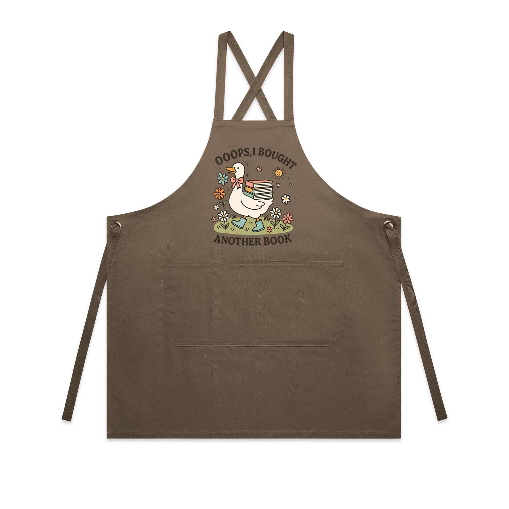 Oops, I Bought Another Book, Goose - AS Colour Carrie Apron