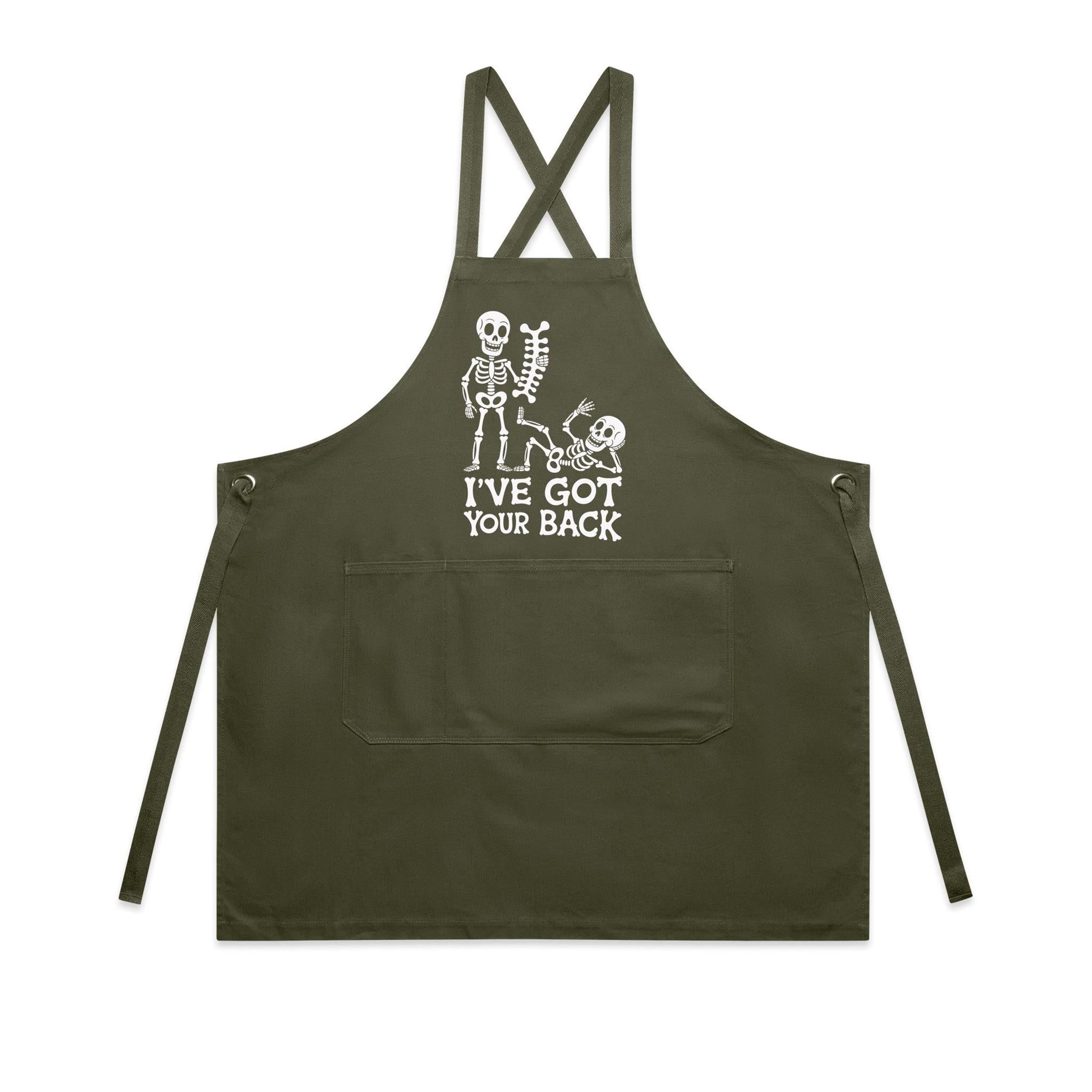Skeleton, I've Got Your Back - AS Colour Carrie Apron