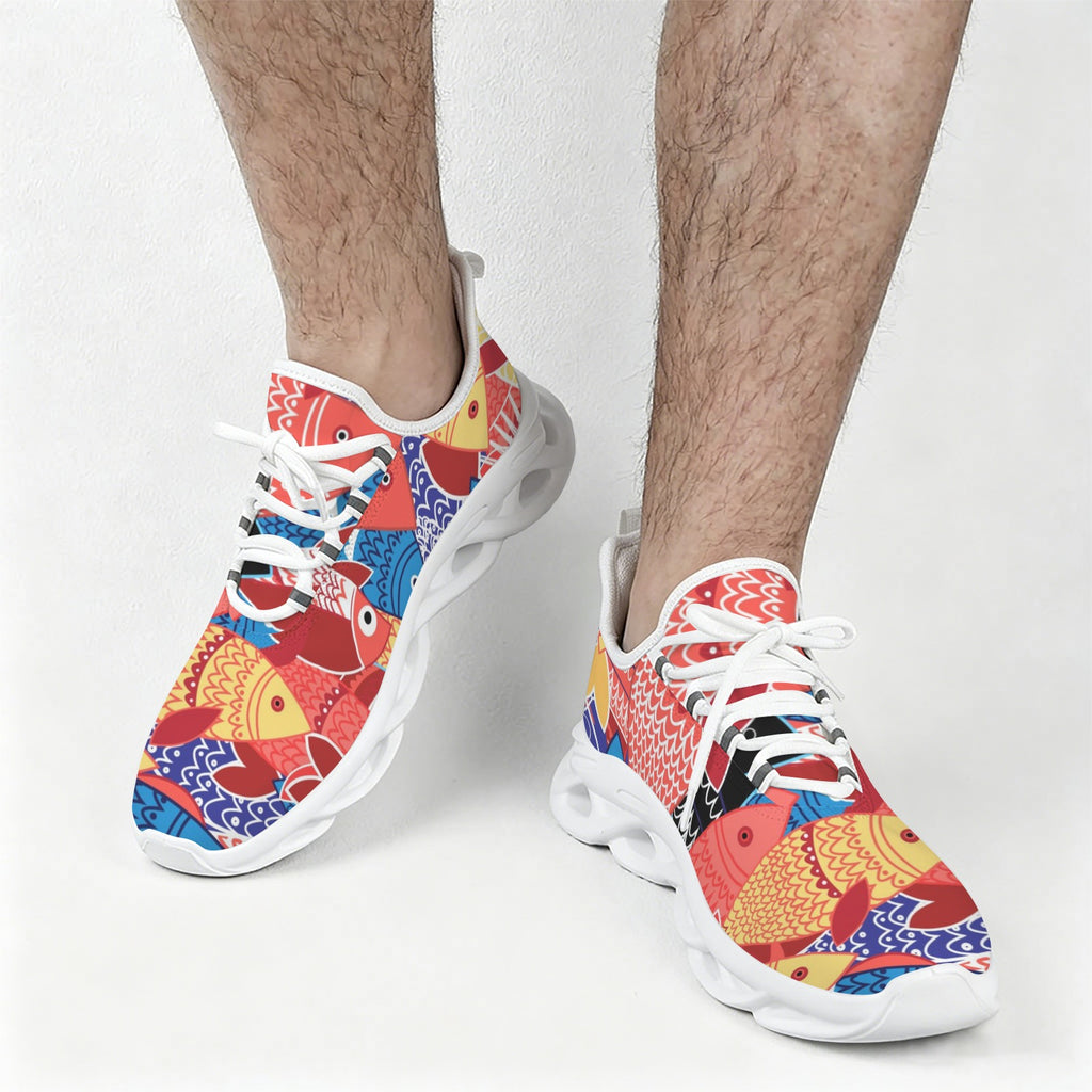 Bright Fish Men's Twisted Sole Sneakers