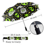 Alien OK - Semi-Automatic Foldable Umbrella (Model U12) Semi-Automatic Foldable Umbrella (U12)