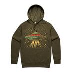 Retro UFO Men's AS Colour Hoodie