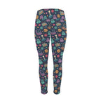 Space Arcade Women's High Waist Pockets Yoga Leggings Women's High Waist Pockets Yoga Leggings Games Printed Offshore