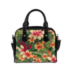 Vintage Hawaiian Floral Shoulder Handbag