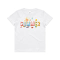 Summer Kid's AS Colour T-shirt White Kids Youth T-shirt