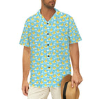 Rubber Ducks Men's Short Sleeve Hawaiian Shirt