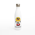 Feeling Confident White 17oz Stainless Steel Water Bottle Default Title White Water Bottle Globally Fulfilled