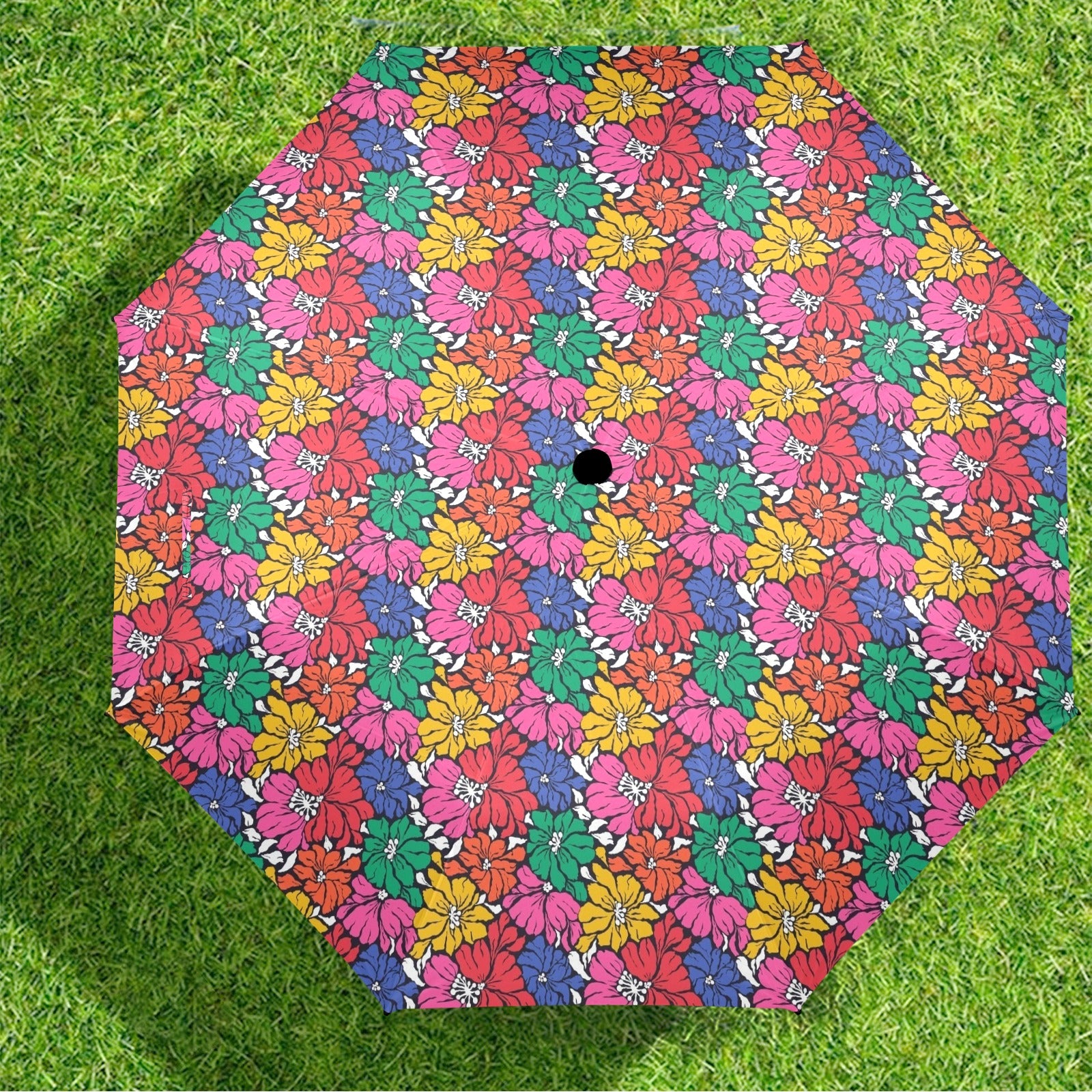 Bright And Bold Flowers Umbrella Umbrella Plants Printed Offshore