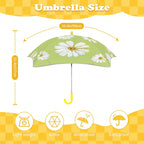Green Floral Kids Safe Round Corner Umbrella Kids Safe Round Corner Umbrella Plants Printed Offshore