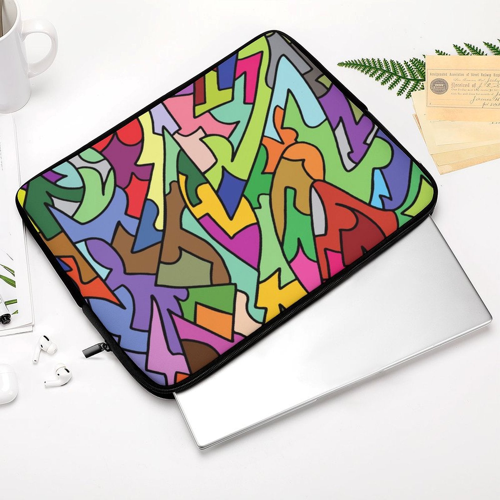 Bright Abstract - Laptop Sleeve (Multiple Sizes)