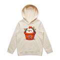 Chicken Pot Pi, Maths Kids AS Colour Hoodie Ecru Kids Hoodie Printed In Australia