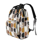 Pebble Brown - Multi-Function Backpack, Nappy / Diaper Bag