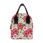 Hibiscus - Zipper Lunch Bag One Size Zipper Lunch Bag Printed Offshore