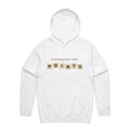 Scrabbling For Points - Mens Hoodie White Mens Hoodie Games Printed In Australia