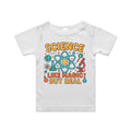 Science, Like Magic But Real AS Colour Baby T-shirt White Baby T-shirt Printed In Australia Science